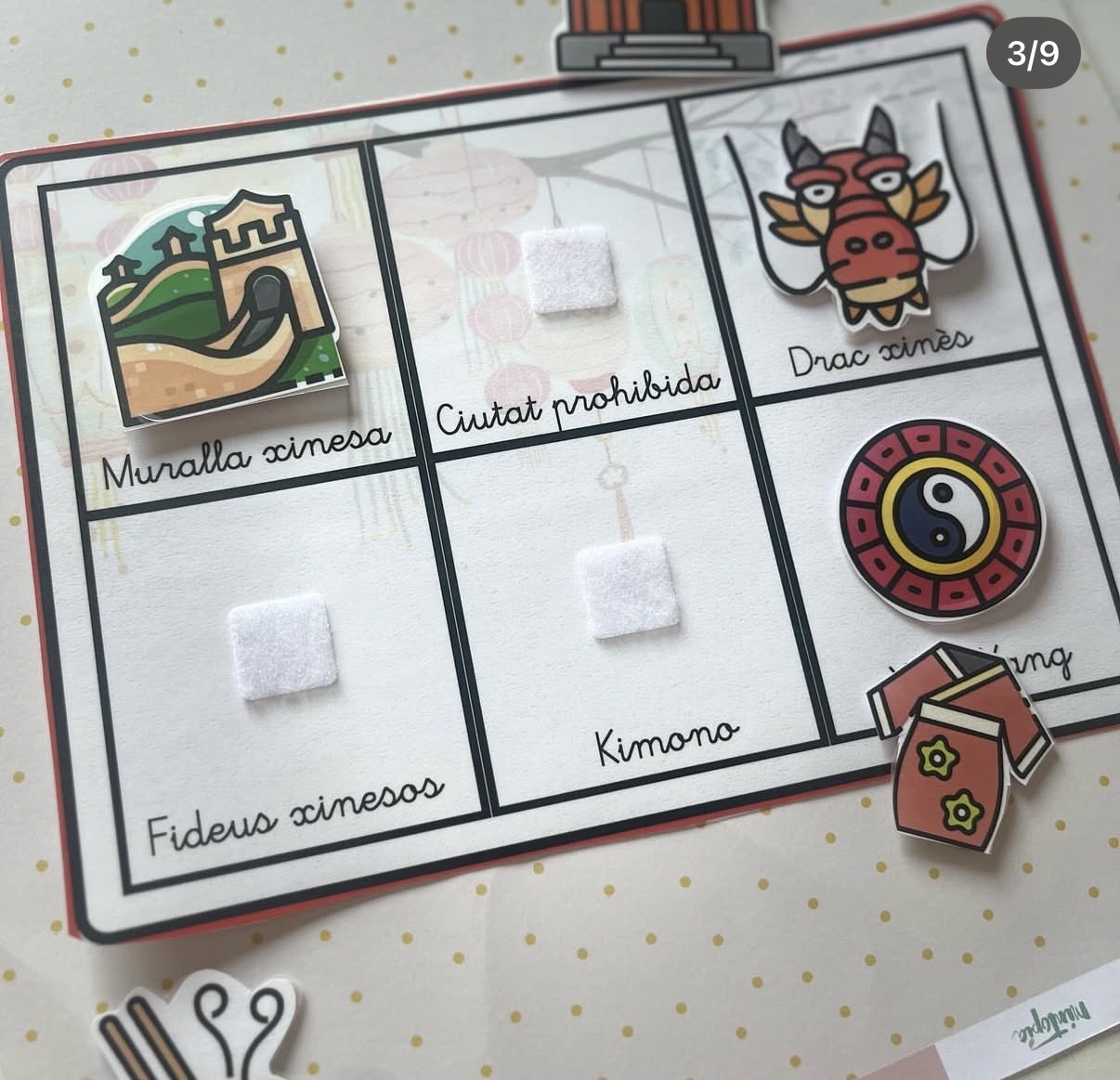Gran Pack Sensorial y Manipulativo: Proyecto China) - Imagen 8